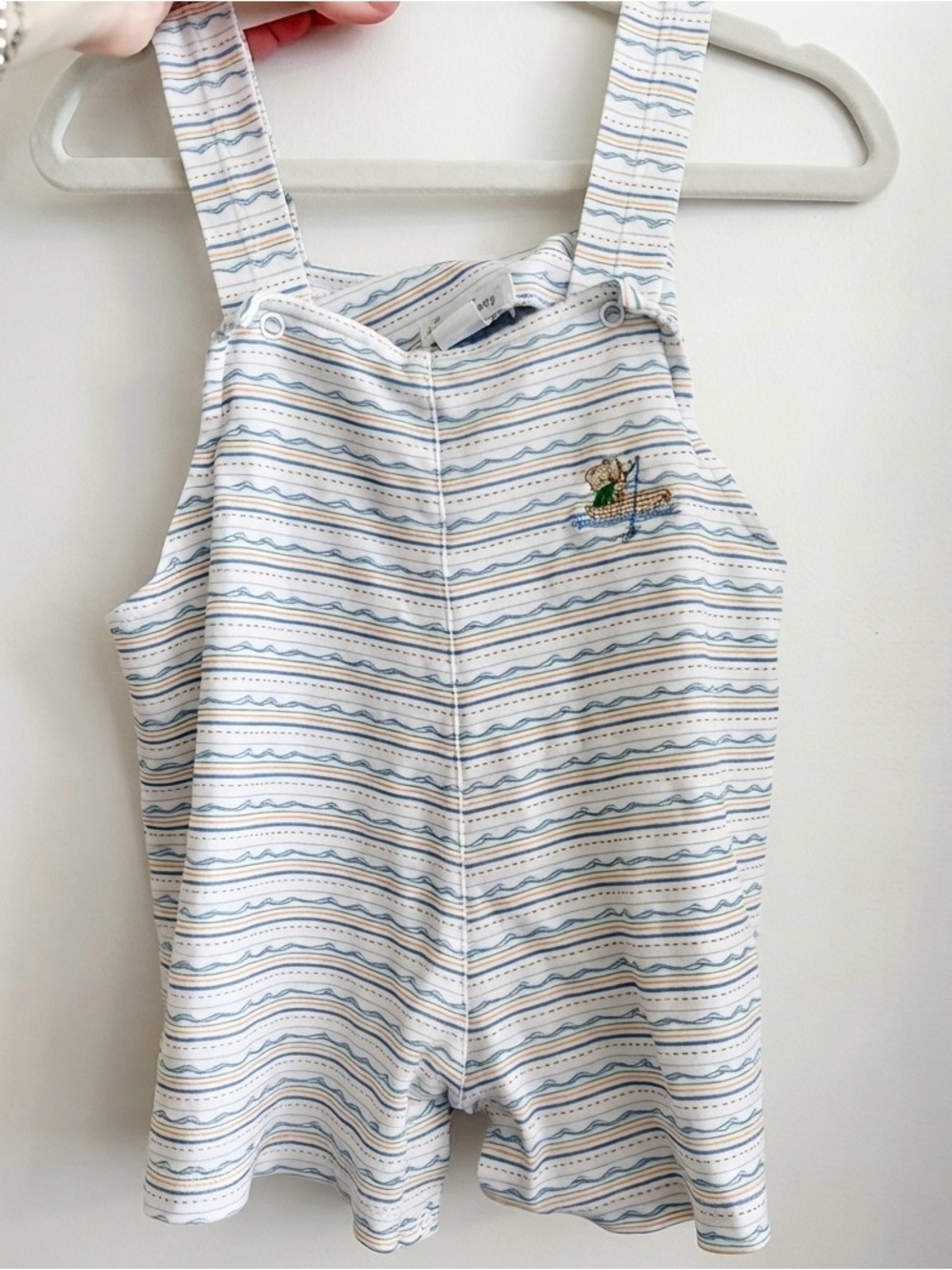 Kissy Kissy Romper - Classic Overalls